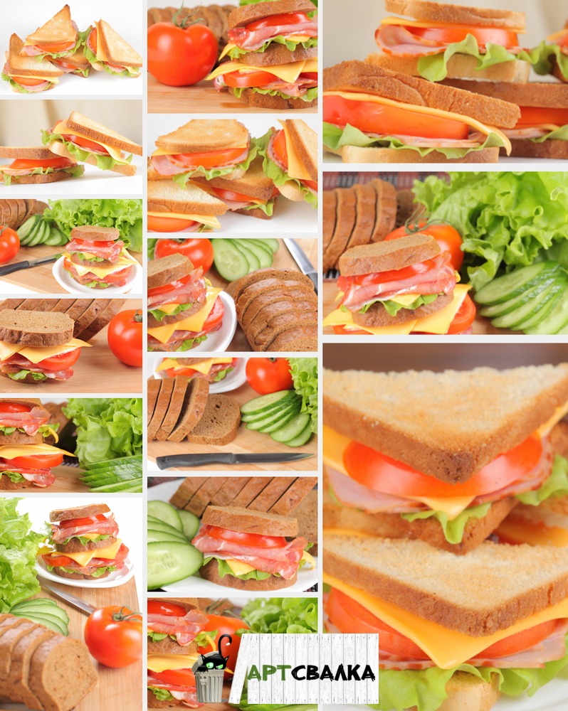 Фотографии аппетитных бутербродиков. | Photos appetizing sandwich.